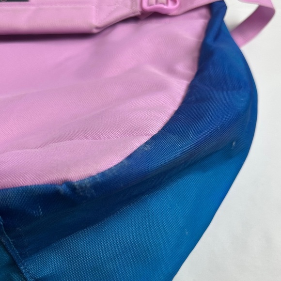 JanSport Kids Backpack with Unicorn & Rainbow Design - Blue and Pink - Picture 5 of 16